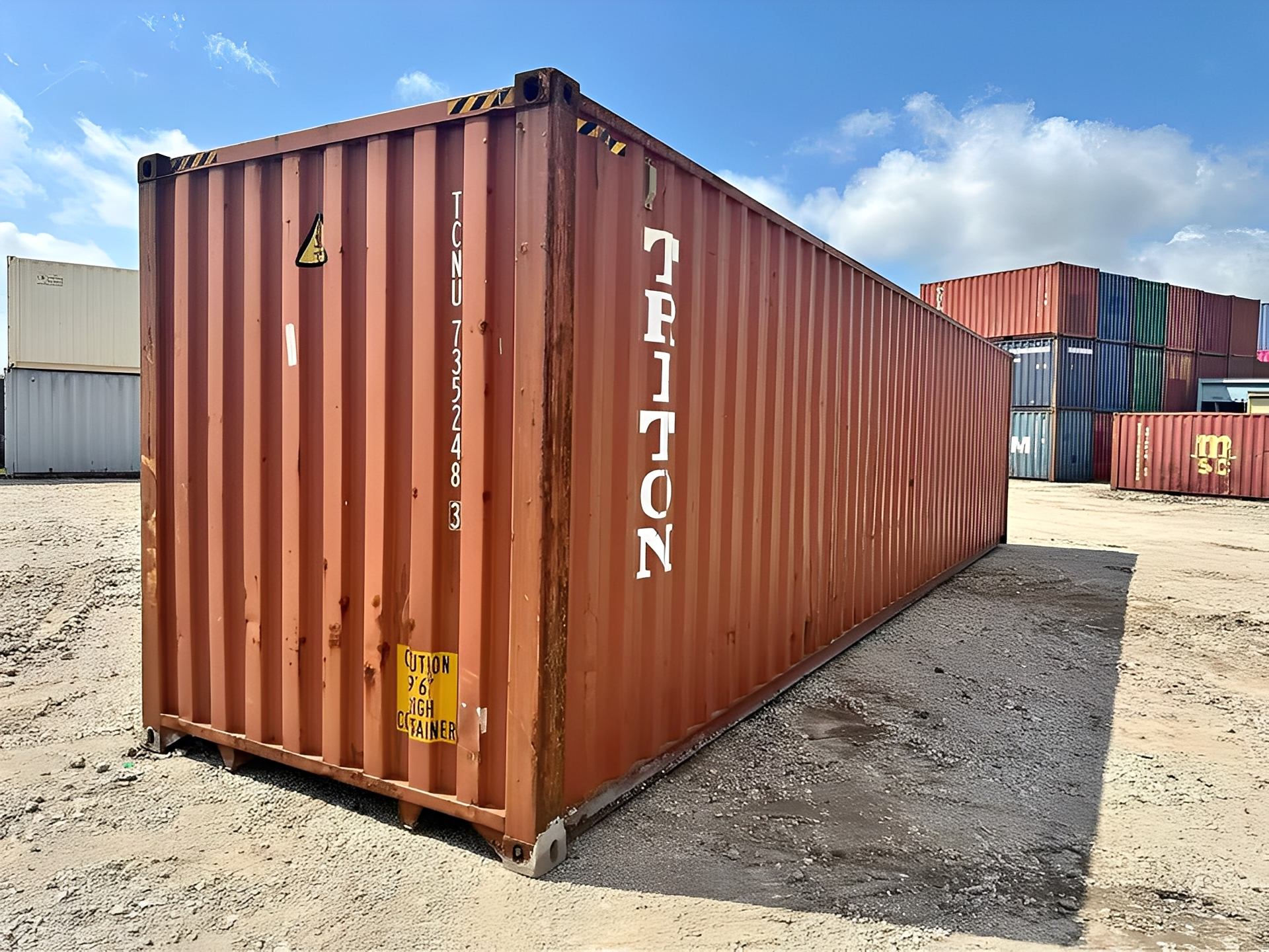 40Ft Used Shipping Container High Cube - Image 5