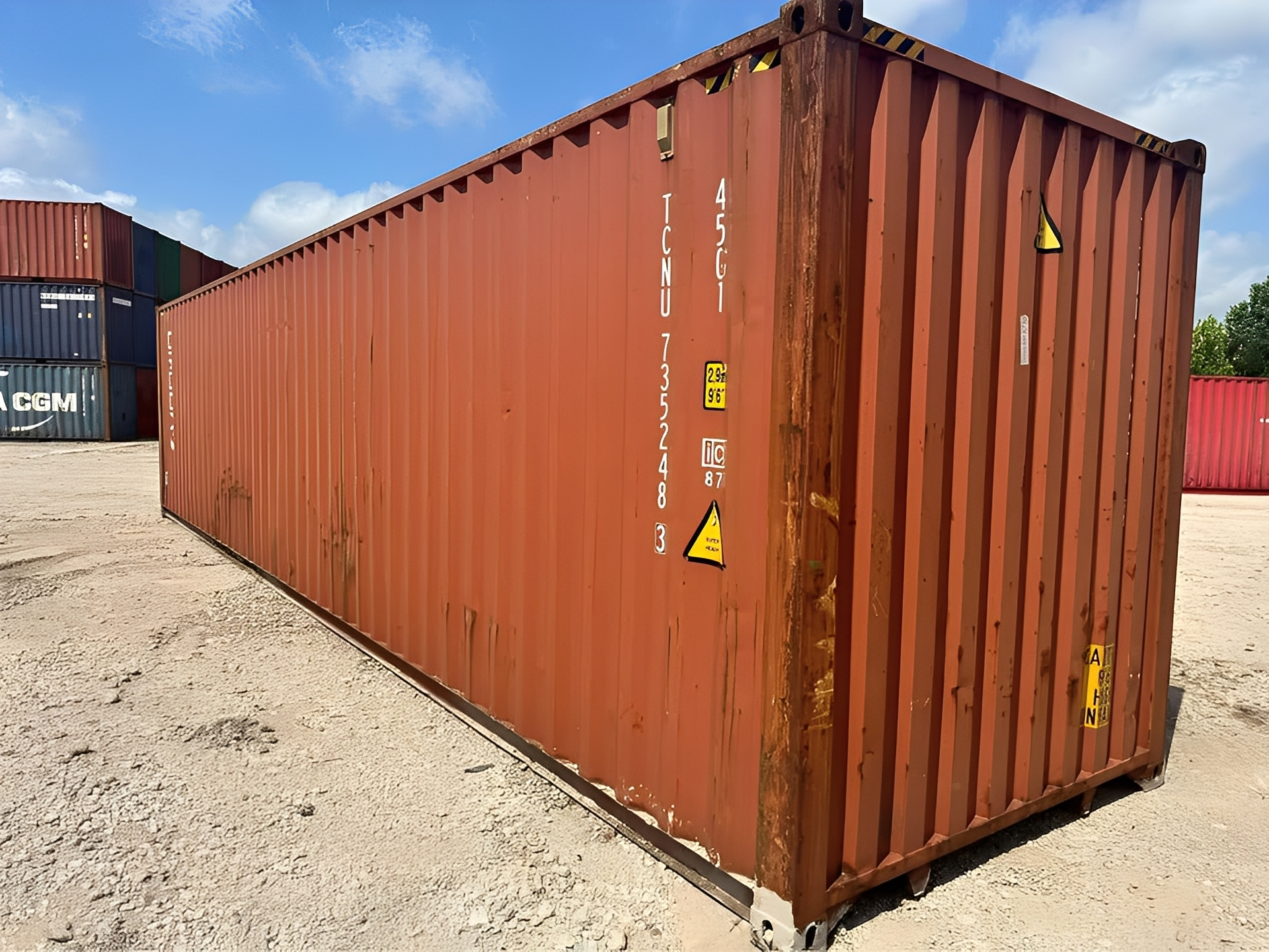 40Ft Used Shipping Container High Cube - Image 7