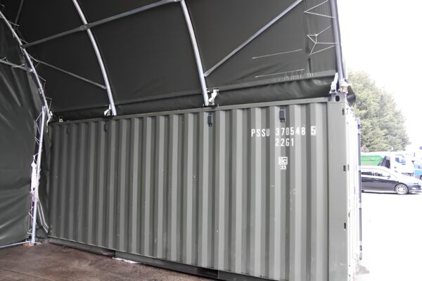 20 x 20ft Container Shelter (6 x 6m) Shade Cloth PVC - Image 3
