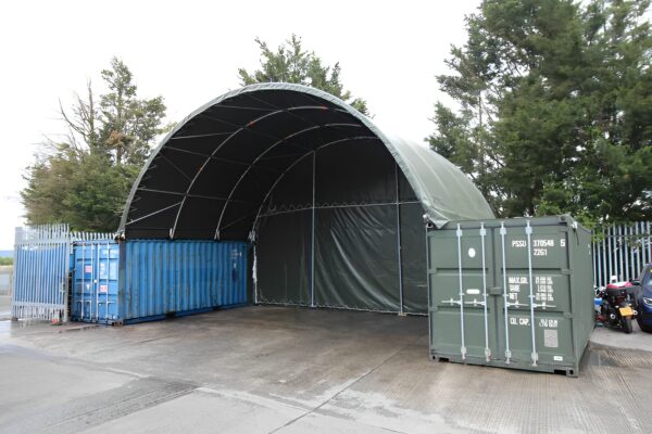 20 x 20ft Container Shelter (6 x 6m) Shade Cloth PVC - Image 7